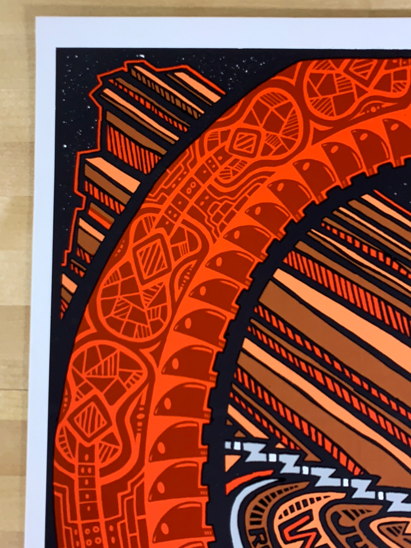 Colorado Widespread Panic - 2008 Jeff Wood Poster Red Rocks Morrison, CO 5 Colorado Widespread Panic - 2008 Jeff Wood Poster Red Rocks Morrison, CO