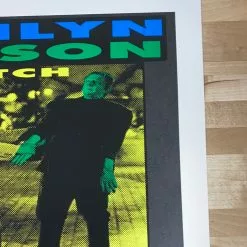 Marilyn Manson - 1995 Matt Getz Poster Hollywood, CA The Palace 1st Ed