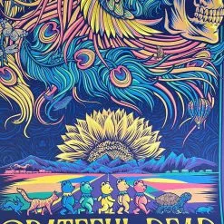 Grateful Dead - 2021 Todd Slater Poster San Francisco, CA Variant Gig Posters