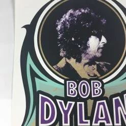 Bob Dylan - 2002 Mark Arminski Poster Elmira, NY Coach USA Center