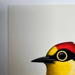 Art Prints Fat Bird - 2020 Mike Mitchell Poster Yellow Fronted Woodpecker AP 10 Art Prints Fat Bird - 2020 Mike Mitchell Poster Yellow Fronted Woodpecker AP