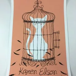 Karen Elson - 2010 Todd Slater Poster European U.S Tour Gig Posters
