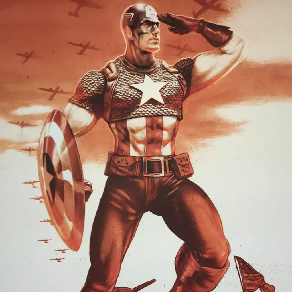 Movie/TV Posters Captain America - 2016 John Keaveney Poster NYCC 3 Movie/TV Posters Captain America - 2016 John Keaveney Poster NYCC
