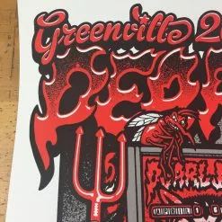 Ames Brothers Gig Posters Pearl Jam - 2016 Ames Design Poster Greenville, SC Bon Secours Wellness Arena