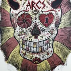 The Arcs - 2015 Dan Grzeca Poster Chicago, IL Vic Theatre