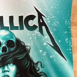 Metallica - 2019 Sara Deck Poster Barcelona, Spain Gig Posters 11 Metallica - 2019 Sara Deck Poster Barcelona, Spain Gig Posters