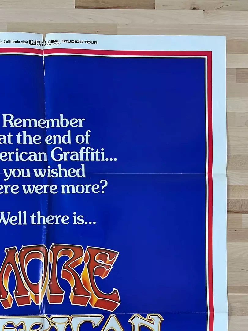Sold Out Posters More American Graffiti - 1979 Original One Sheet Poster Movie Cinema Ron Howard Movie/TV Posters 6 Sold Out Posters More American Graffiti - 1979 Original One Sheet Poster Movie Cinema Ron Howard Movie/TV Posters
