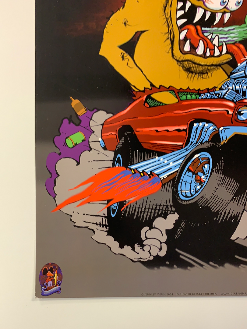 Detroit Cobras - 2004 Stanley Mouse Poster Gig Posters 8 Detroit Cobras - 2004 Stanley Mouse Poster Gig Posters