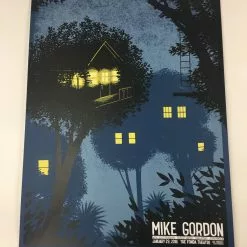 Gig Posters Mike Gordon - 2016 Justin Santora Poster Los Angeles, CA Fonda Theater