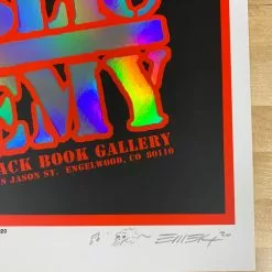 Public Enemy - 2020 Emek Poster Foil With Date The Terrordome, CO Colorado 13 Public Enemy - 2020 Emek Poster Foil With Date The Terrordome, CO Colorado