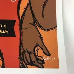 Bob Dylan - 2016 Scrojo Poster San Diego, CA Humphrey's By The Bay Gig Posters