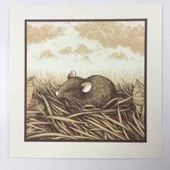 Brown Rat (Rattus Norvegicus) - 2015 Justin Santora Poster Art Print