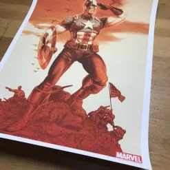 Movie/TV Posters Captain America - 2016 John Keaveney Poster NYCC 14 Movie/TV Posters Captain America - 2016 John Keaveney Poster NYCC