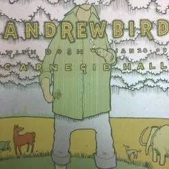Gig Posters Andrew Bird - 2009 Jay Ryan Poster New York City, NY Carnegie Hall