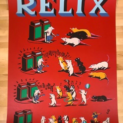 Pied Piper - 2020 Jim Pollock Poster Relix Red Edition Gig Posters
