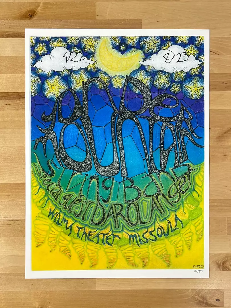 Sold Out Posters Gig Posters Yonder Mountain String Band - Poster Wilma Theater Missoula, MT 4 Sold Out Posters Gig Posters Yonder Mountain String Band - Poster Wilma Theater Missoula, MT