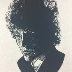 Gig Posters Bob Dylan The Rolling Stone - 2014 Brian Methe Art Print