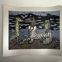 Art Prints Freda's Kiss - 2021 David Welker Poster, Art Print