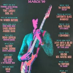 The Artworks MHP 61 March - 1999 Poster Palookaville Santa Cruz, CA 1st Gig Posters