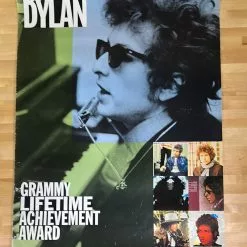 Sold Out Posters Bob Dylan - 1991 Promo Poster Grammy Lifetime Achievement Awards Gig Posters