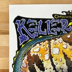 Keller Williams - 2008 Robert Marx Poster The Fillmore, Denver, CO