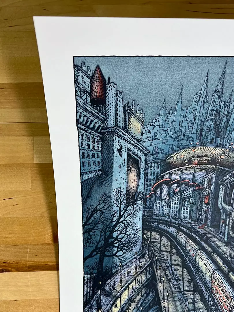 Phish - 2021 David Welker Poster New York, NY MSG Madison Square Garden 5 Phish - 2021 David Welker Poster New York, NY MSG Madison Square Garden