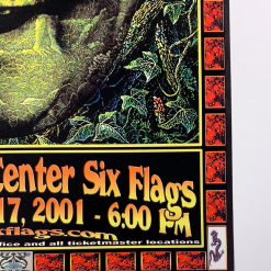 Gig Posters Poison - 2001 FGX Studio Poster Darien Center, NY 12 Gig Posters Poison - 2001 FGX Studio Poster Darien Center, NY