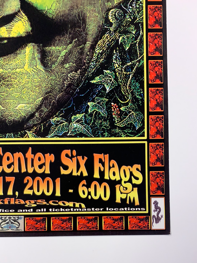 Gig Posters Poison - 2001 FGX Studio Poster Darien Center, NY 7 Gig Posters Poison - 2001 FGX Studio Poster Darien Center, NY