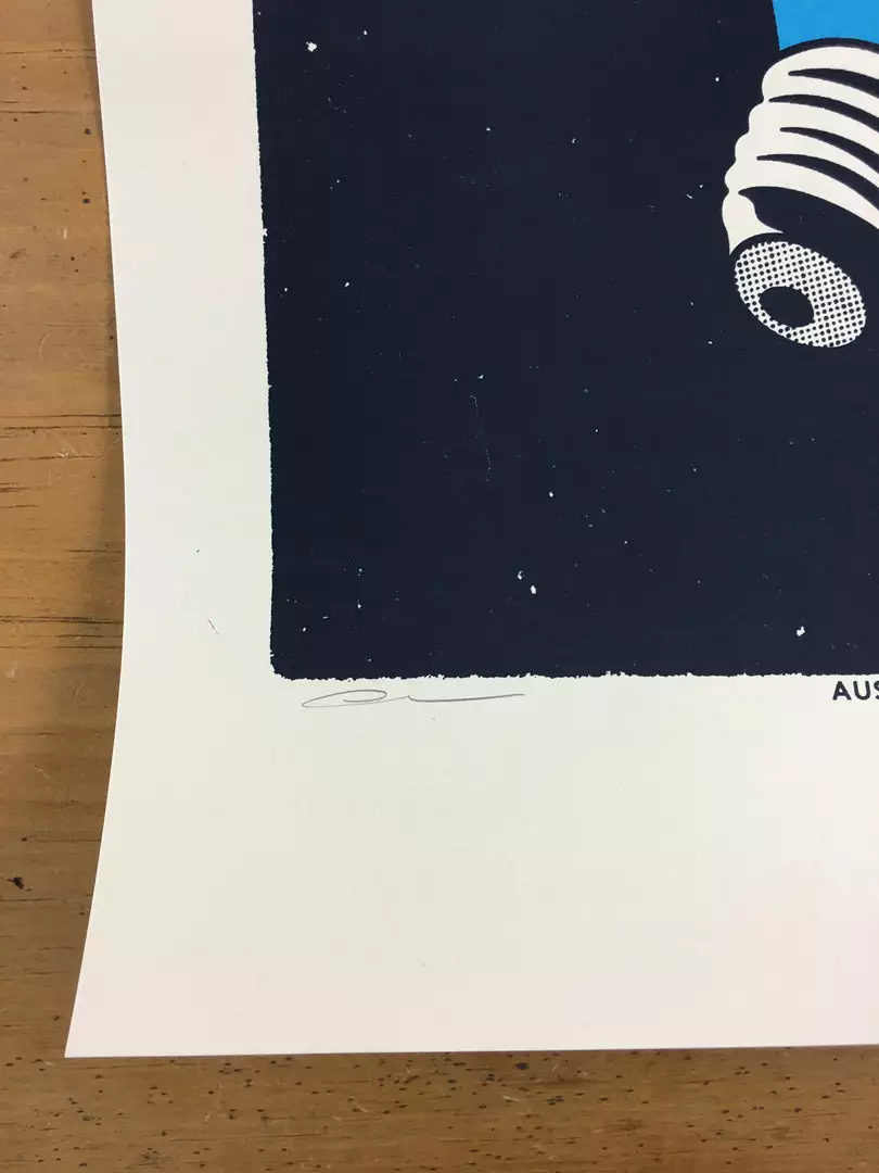 Foals - 2016 Andy Vastagh Poster Austin City Limits Moody Theater 8 Foals - 2016 Andy Vastagh Poster Austin City Limits Moody Theater