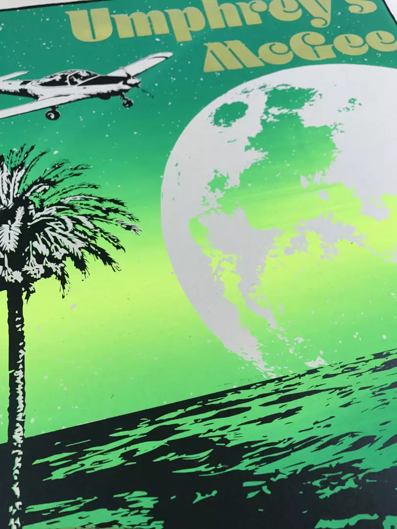 Umphrey's McGee - 2017 T. Shaw Poster St. Augustine, FL 4 Umphrey's McGee - 2017 T. Shaw Poster St. Augustine, FL