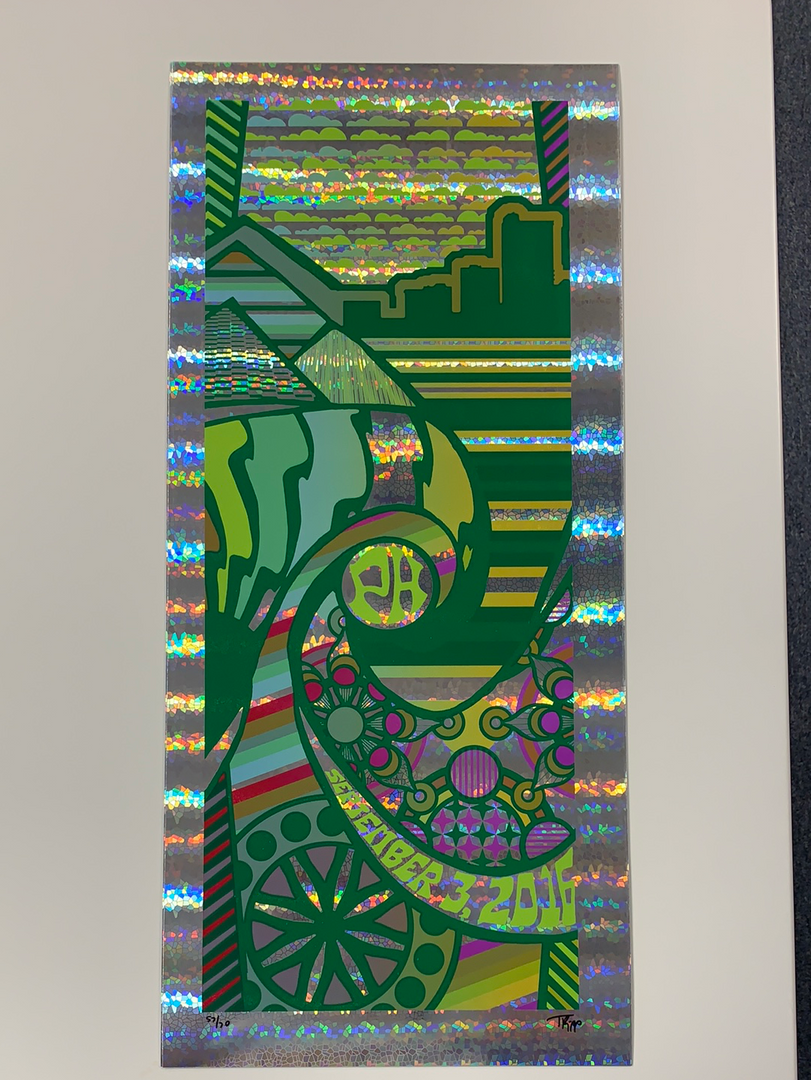 Colorado Phish - 2016 Tripp Poster Dick's Denver, CO 9/3 FOIL 4 Colorado Phish - 2016 Tripp Poster Dick's Denver, CO 9/3 FOIL