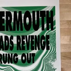 Gig Posters Guttermouth - 1995 Matt Getz Poster Hollywood, CA The Roxy