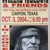 Willie Nelson - 2004 Franks Brothers 10/3 Poster Canyon, TX Gig Posters