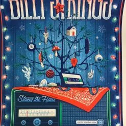 Half Hazzard Press Billy Strings - 2020 Half Hazard Poster String The Halls Gig Posters