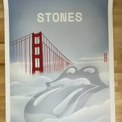 Sold Out Posters Rolling Stones - 2019 Poster No Filter Tour Santa Clara, CA