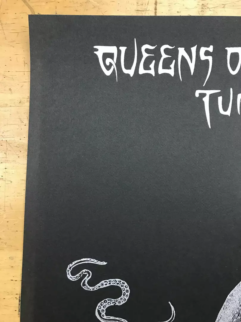 Queens Of The Stone Age - 2003 Emek Poster Jacksonville Marquee 5 Queens Of The Stone Age - 2003 Emek Poster Jacksonville Marquee