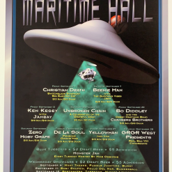 MHP 21 Maritime Hall - 1996 Nelson Poster September San Fran 1st