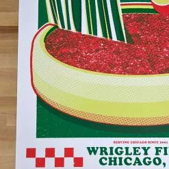 Fall Out Boy - 2021 Mike Tallman Poster Chicago, IL Wrigley Field 13 Fall Out Boy - 2021 Mike Tallman Poster Chicago, IL Wrigley Field