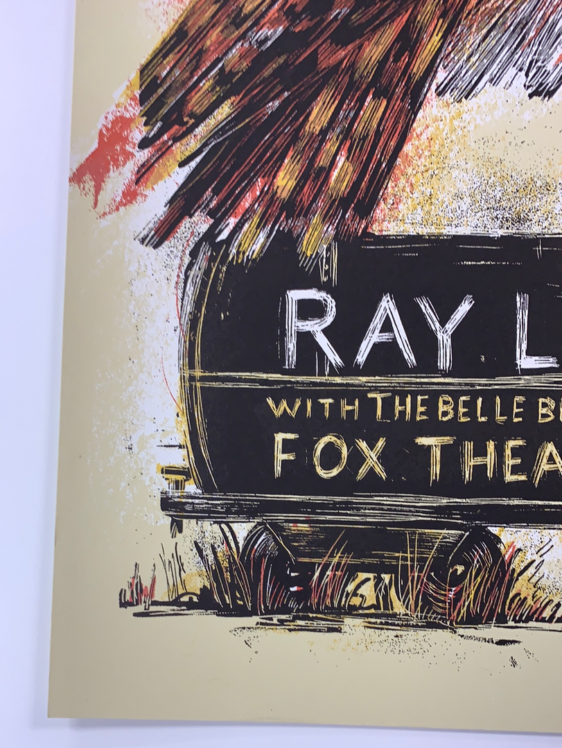 Gig Posters Ray Lamontagne - 2014 Dan Grzeca Poster Tucson, AZ Fox Theatre 8 Gig Posters Ray Lamontagne - 2014 Dan Grzeca Poster Tucson, AZ Fox Theatre