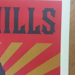 Art Prints The Black Hills Are Not For Sale - 2012 Shepard Fairey Art Print Poster