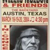 Willie Nelson - 2004 Franks Brothers 3/18-20 Poster Austin, TX Gig Posters