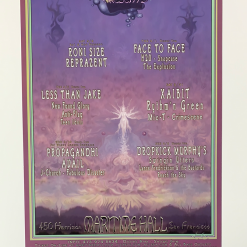 Lee Conklin MHP 116 Dropkick Murphys - 2001 Poster Maritime Hall San Fran 1st