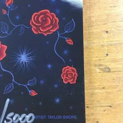 Grateful Dead - 2015 Status Taylor Swope Poster Chicago, IL Soldier Field