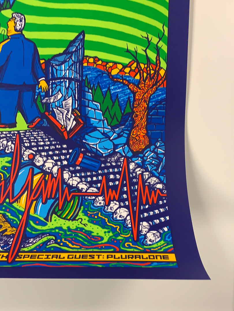 Gig Posters Pearl Jam - 2020 Brad Klausen Poster Nashville, TN 1st Ed Bridgestone Arena 7 Gig Posters Pearl Jam - 2020 Brad Klausen Poster Nashville, TN 1st Ed Bridgestone Arena