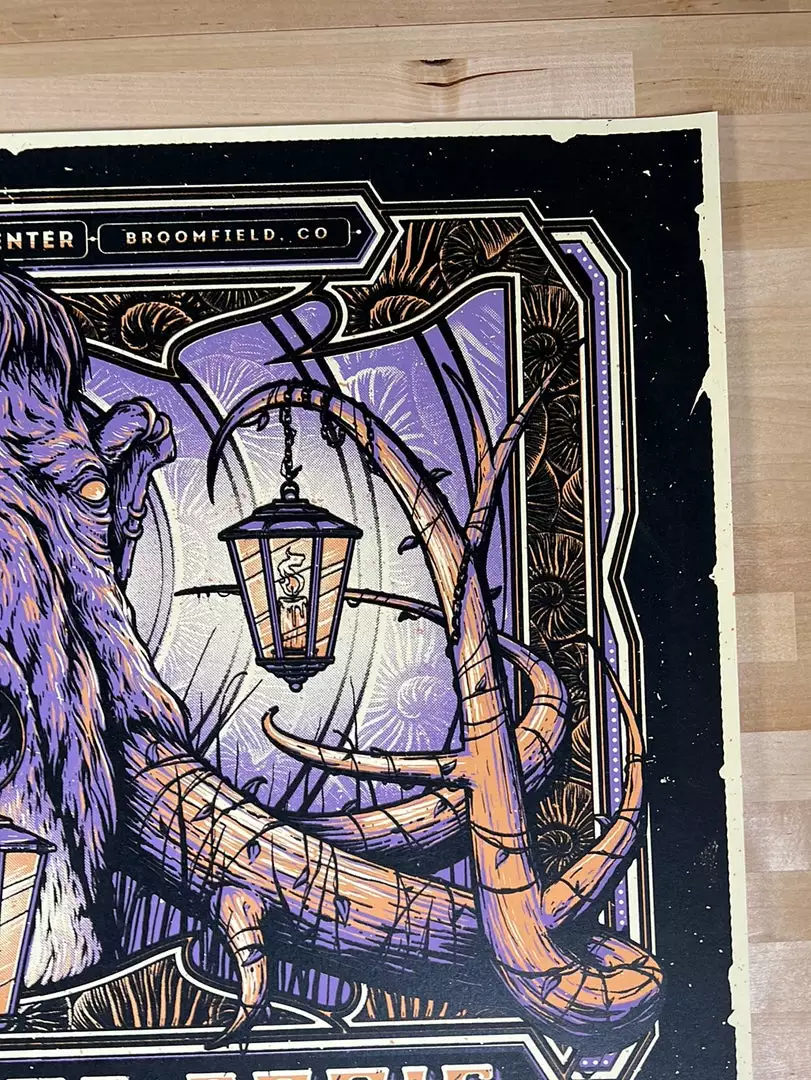 Half Hazzard Press Widespread Panic - 2016 Half Hazard Press Poster Broomfield, CO 6 Half Hazzard Press Widespread Panic - 2016 Half Hazard Press Poster Broomfield, CO