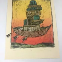Art Prints Lifeboat - 2012 Dan Grzeca Poster Art Print 97/100
