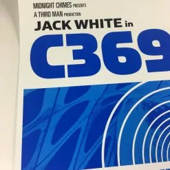 Gig Posters Jack White C369 N1 - 2018 Rob Jones Poster London, ENG Eventim Apollo