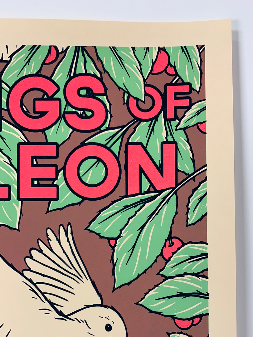 Kings Of Leon - 2017 Dan Grissom Poster Cuyahoga Falls, OH Blossom Music 6 Kings Of Leon - 2017 Dan Grissom Poster Cuyahoga Falls, OH Blossom Music