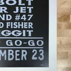 TAZ KXLU Fundraiser - 1995 T.A.Z. Poster Beck Los Angeles, CA 1st Ed Gig Posters