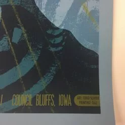 Gig Posters Ween - 2008 Todd Slater Poster Council Bluffs, IA Stir Cove At Harrah's